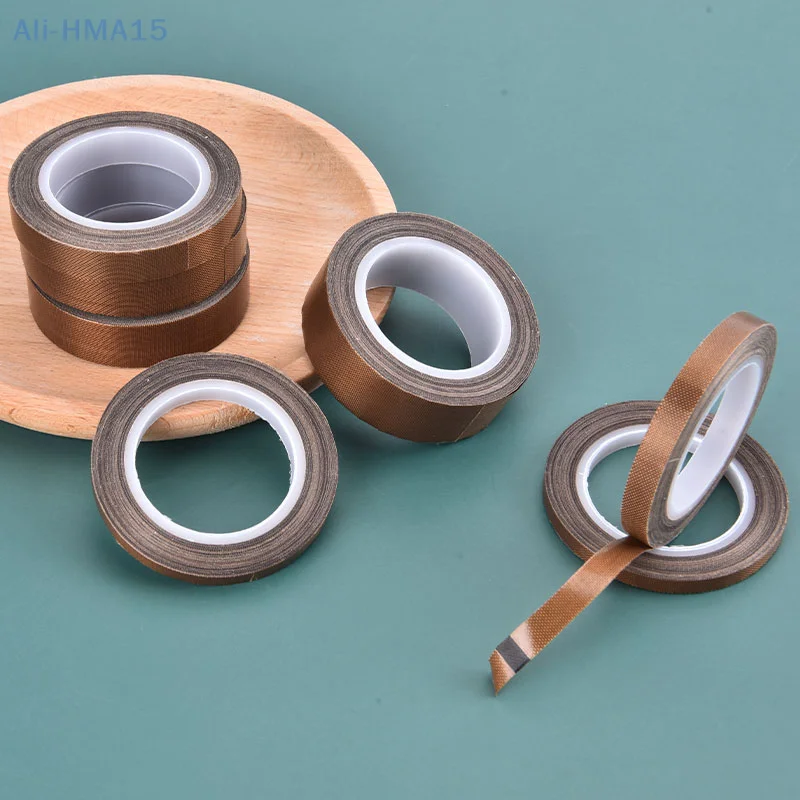 10m 300 Degree High Temperature Resistance Adhesive Tape Machine PTFE 5mm/6mm/7mm/10mm/13mm/15mm/19mm30mm