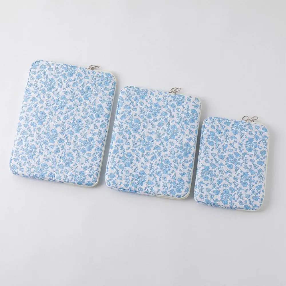 Shockproof Laptop Sleeve Floral Quilted Portable Ultrabook Carrying Case 11/13/15 inch Laptop Tablet Cover for Office/Travel