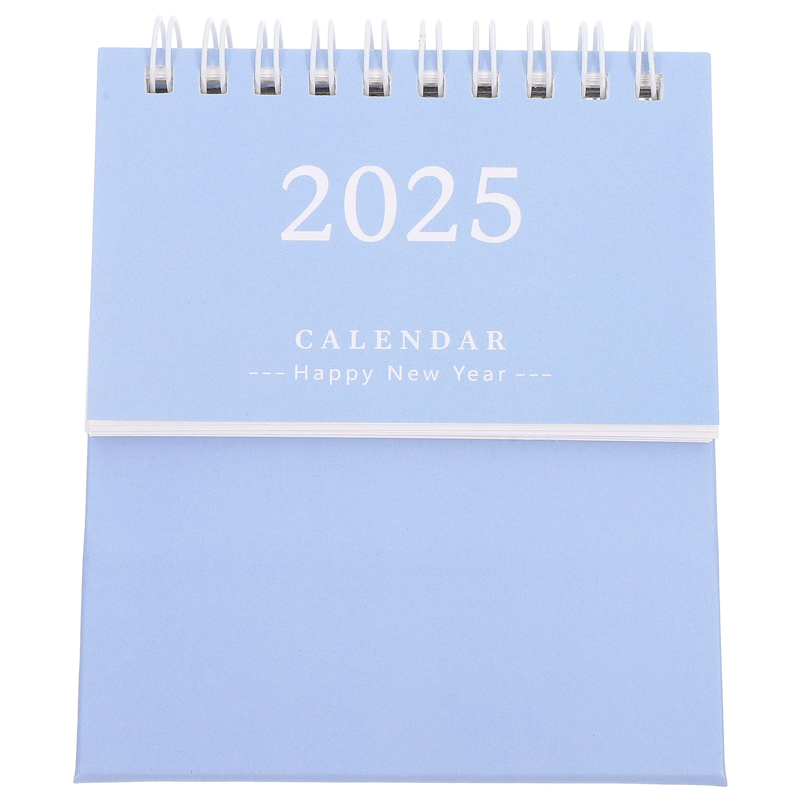 2025 Desk Calendar Digital Household Small and Fresh Office Standing Note Paper Desktop Flip for