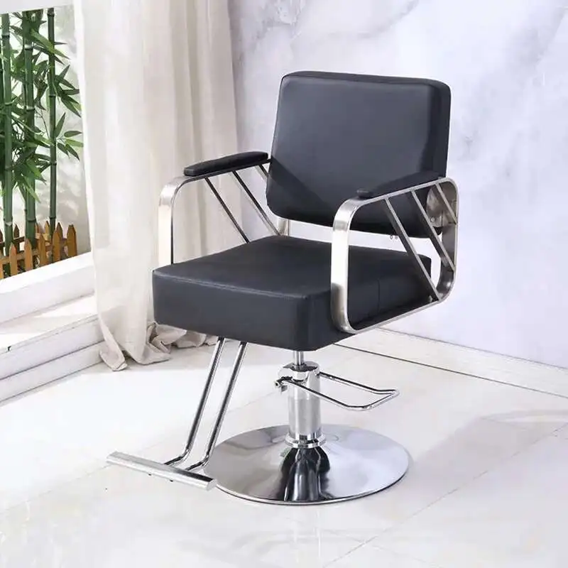 

Portable Modern Salon Chair Legrest Barbershop Luxury Swivel Comfort Salon Chair Barber Equipment Silla De Barbero Furniture