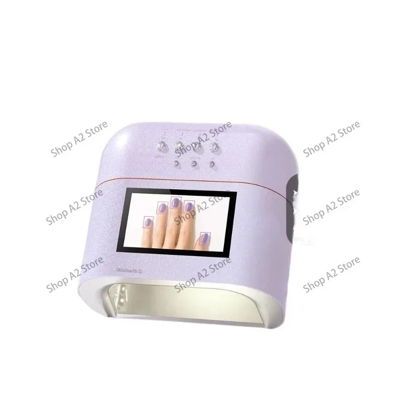 Intelligent AI Nail Art  Nail Art Baking No Black Hands No Hand Hurt Phototherapy  Nail Art Light
