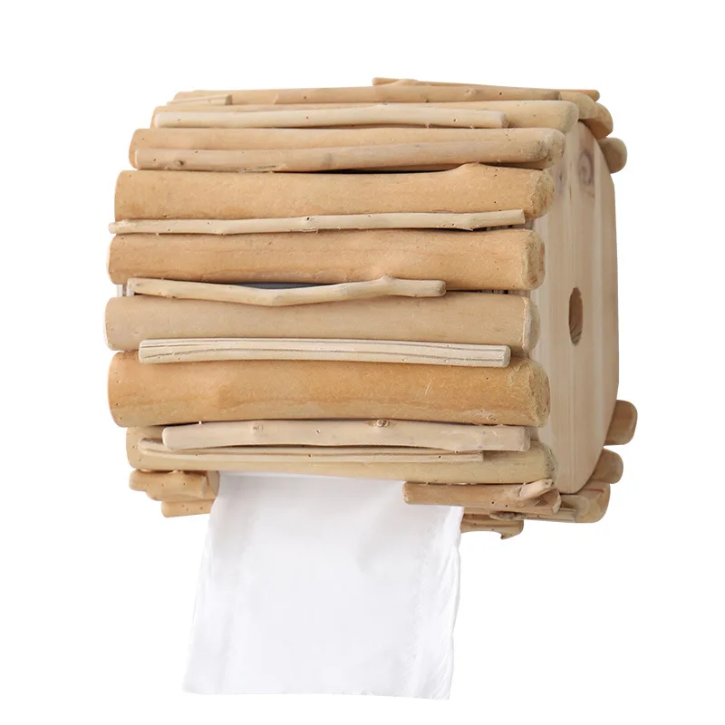 

Toilet, bathroom tissue box, toilet storage rack, non-punching toilet carton, wall-mounted roll paper tube, log moisture-proof