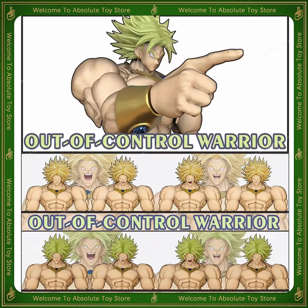 

DKO Toys Dragon Ball Z Broly Фигурка для Kong Beast Dieties SHF Super Saiyan Heads Kit Аксессуары Out of Control Toys