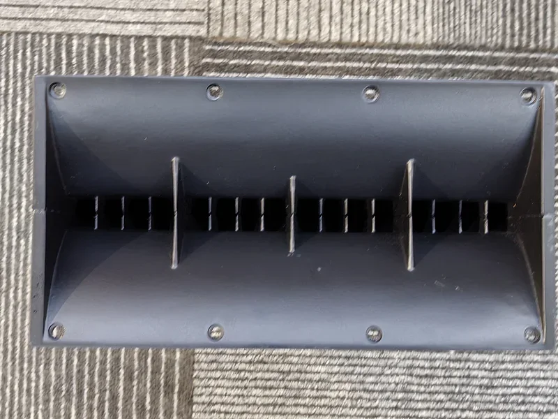 Größe 318L*165W*275H, Hals: 1,4 Zoll Live-Sound-Lautsprecherhorn – Detail 6
