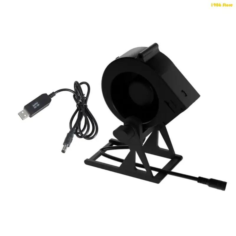 USB da 12 V per ventola da scrivania rotabile U1JB per efficace dissipazione del calore e aiuto per cucinare