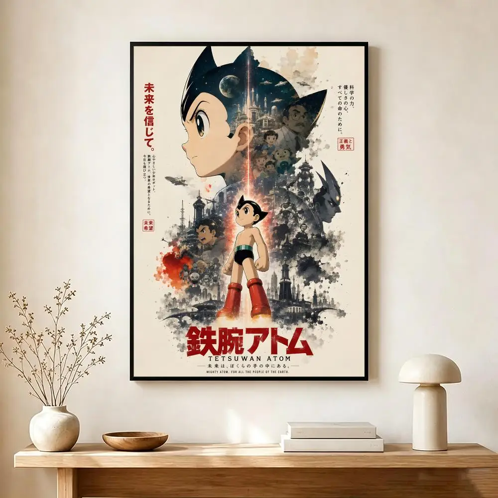 classic anime A-Astro Boy Poster Modern Home Decoration Interior Design & Contemporary Wall Art Collection