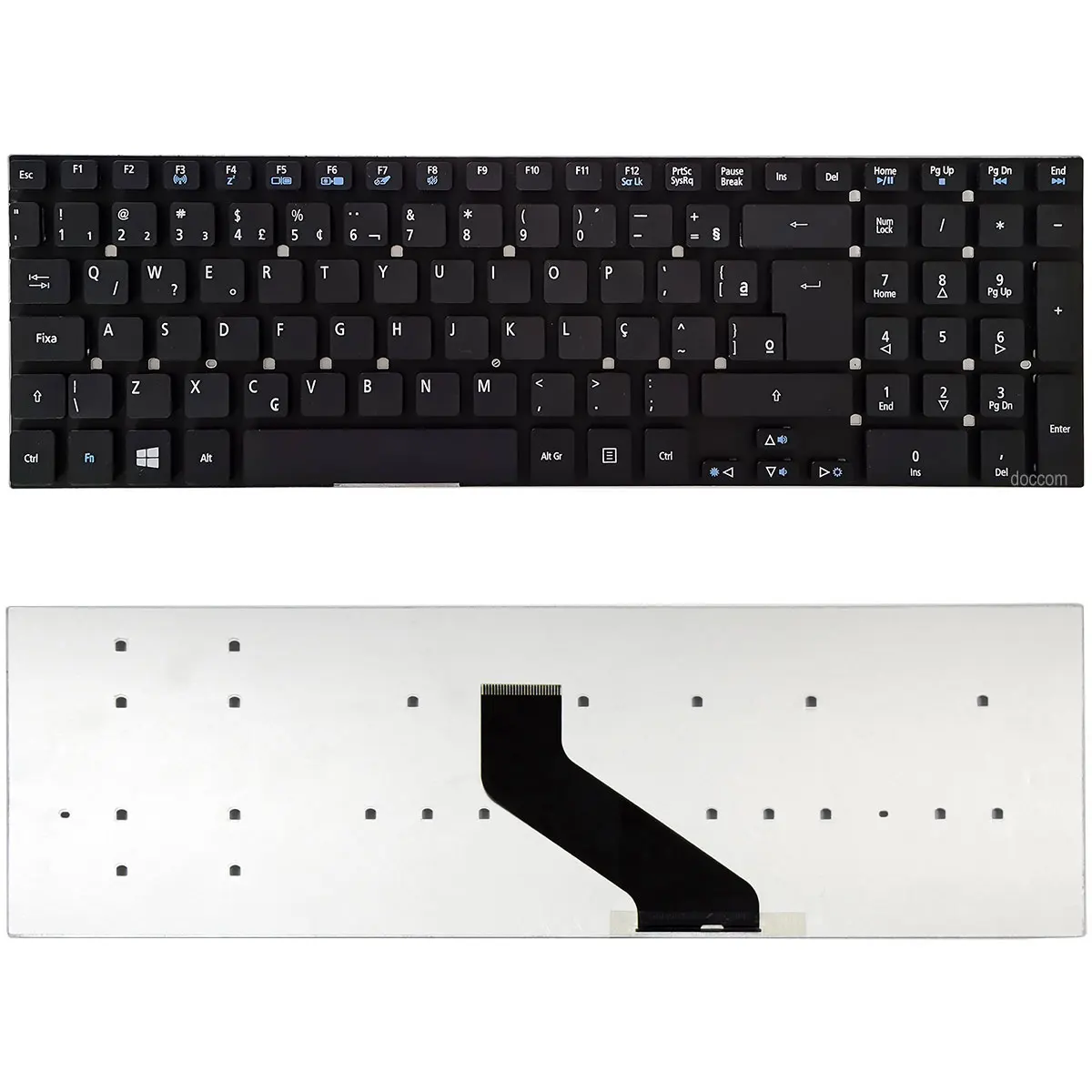 Teclado Compatível Notebook Acer Aspire E1-572-6-br691 V3-531 V3-571 E5-571 E1-510 5755 5755G 5830T 5830G 5830tg V5-561pg