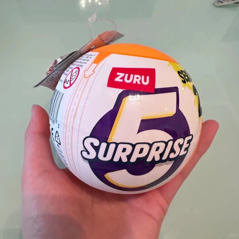 Zuru 5 Surprise Mega Gross Minis Series 2 Mystery Fake Food Blind Ball Spoiled Food Collectible Model Ornament Prank Toys Gift