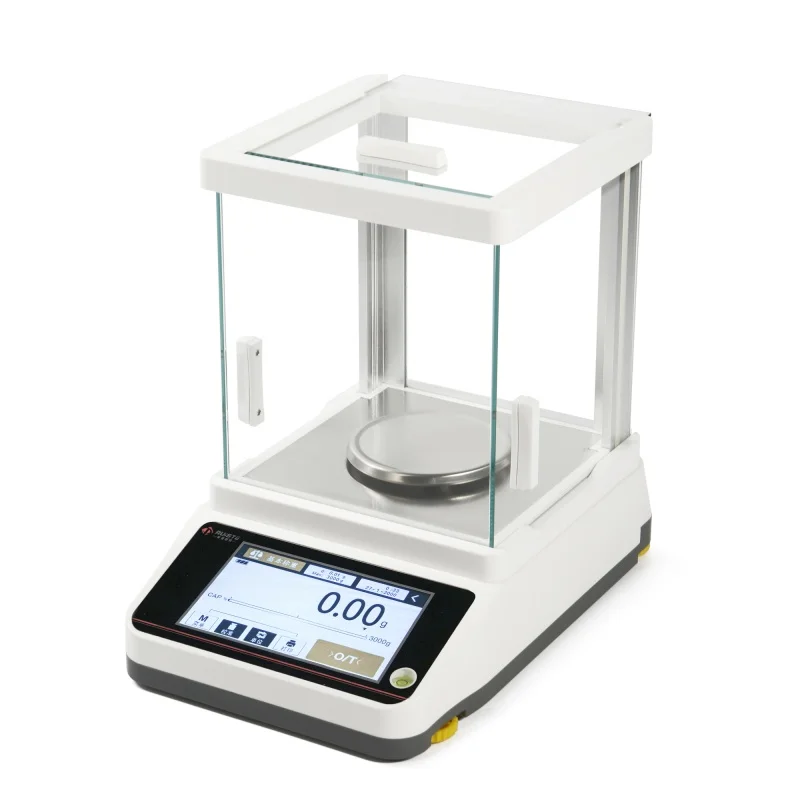 Veidt pesaje JK603PRO 600g 0.001g 1mg LCD RS232 pantalla táctil eléctrica portátil precisión Basculas Balanzas Balance con SS Pan