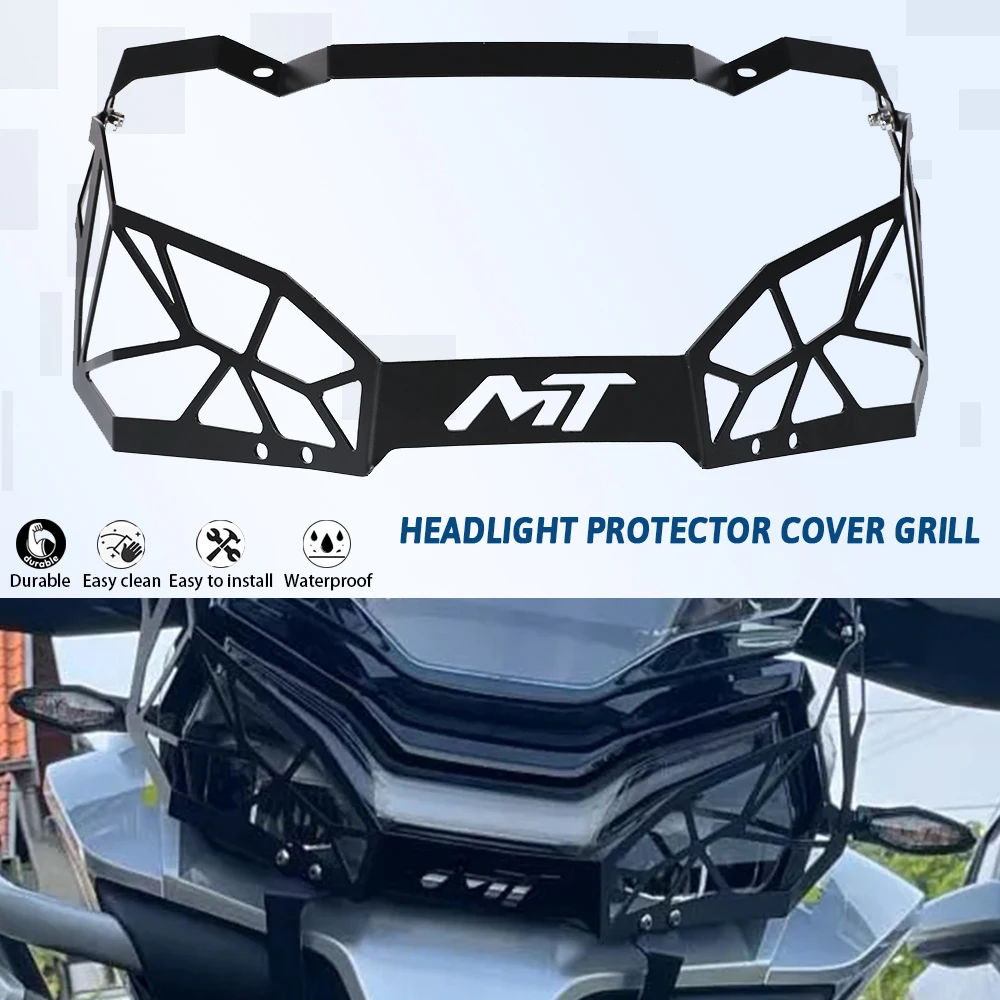 

For CFMOTO CF 800MT MT800 MT 800 MT CF800MT Headlight Guard Grille Cover Headlamp Grill Mesh Guard Motorcycle 2021 2022 2023