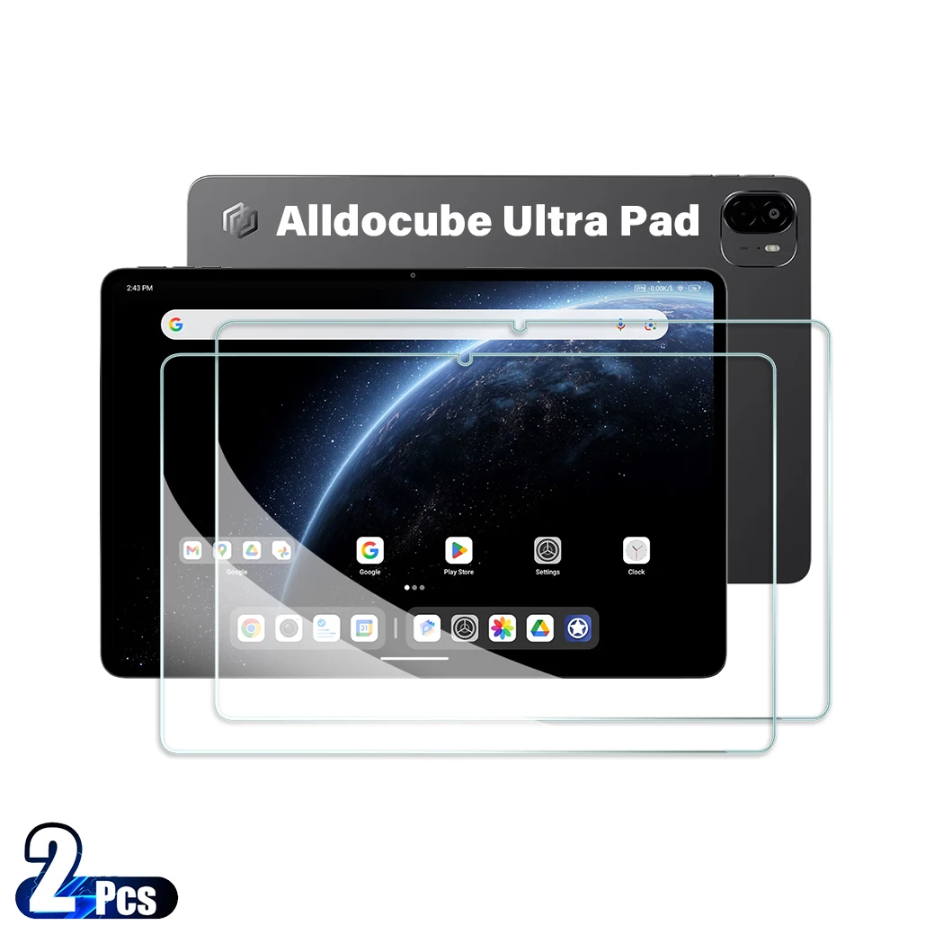 2PCS For Alldocube Ultra Pad Tempered Glass Screen Protector 12.95 inch Tablet Anti Scratch HD Protective Film