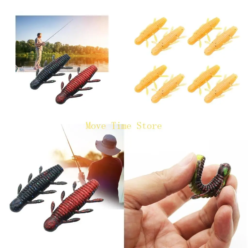 92me غرق الدودة الطعوم الناعمة تضيف الملح الرائحة السمكية الطعوم الاصطناعية لصيد سمك السلمون المرقط #1