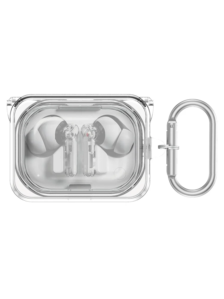 غطاء حماية ناعم وشفاف من مادة TPU مضاد للخدش مع علبة شحن لسماعات الأذن المفاتيح غطاء جلدي لسماعات الأذن اللاسلكية (أ) #5