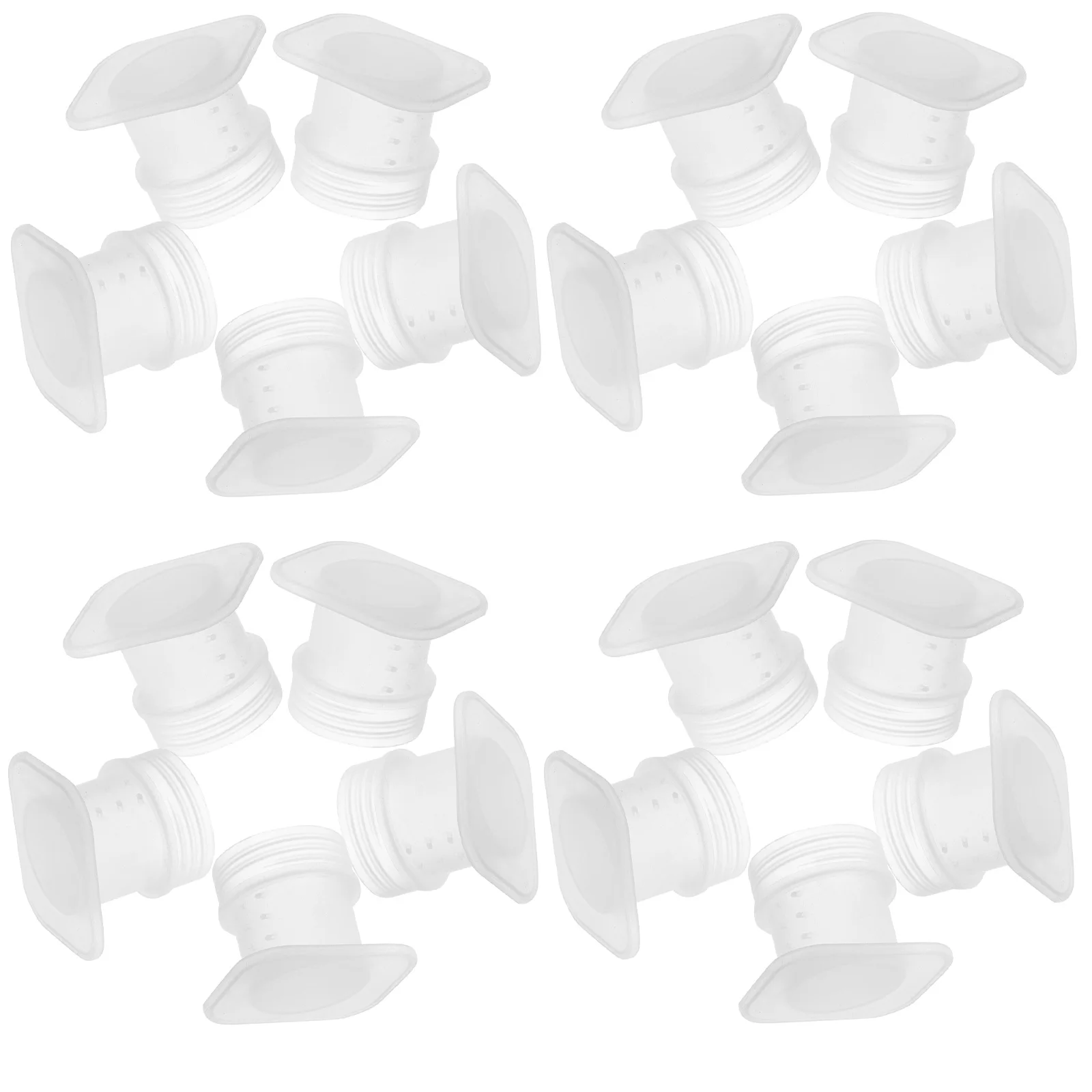 

20 Pcs Bee Waterer Feeder Tools Feeders for Hive Honeycomb Feeding Cup Plastic outside Dispenser Cups Garden