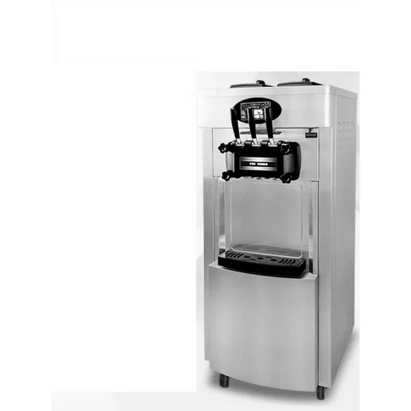 Ice cream machine three-color ice cream machine automatic ice cream machine cone sundae