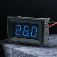 0 to 30 Volt Digital LED Display Voltmeter Tester Mini Module for Automotive Motorcycle and Electrical Applications