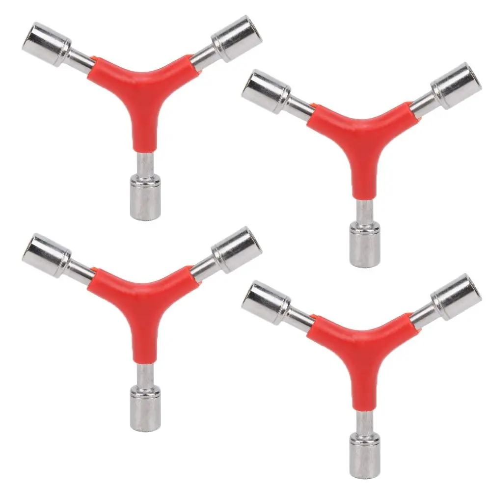 

4PCS Portable Y Shape External Hex Wrench 3-Way 8/9/10mm Bicycle Spanner Multifunctional Hex Wrench Cycling Repair