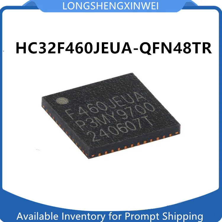 1PCS New Original HC32F460JEUA-QFN48TR QFN-48 ARM Cortex-M4 32-bit Microcontroller MCU in Stock