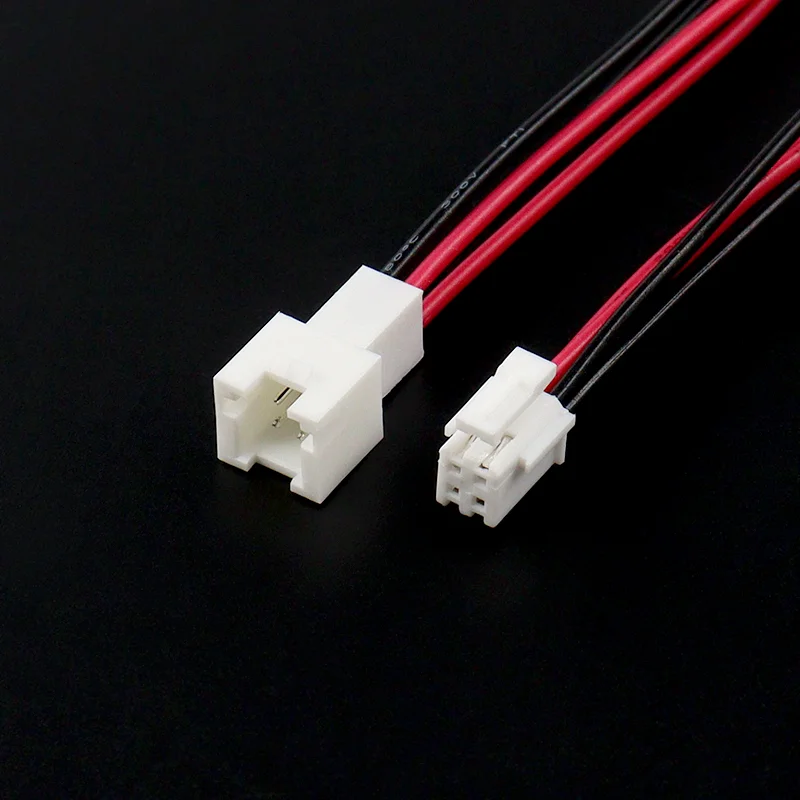 2PCS PHB2.0 Double Row Connector 2.0mm Pitch with Lock Catch 2x2P-2x8Pin Male Female Plug Socket Wire Cable Connector
