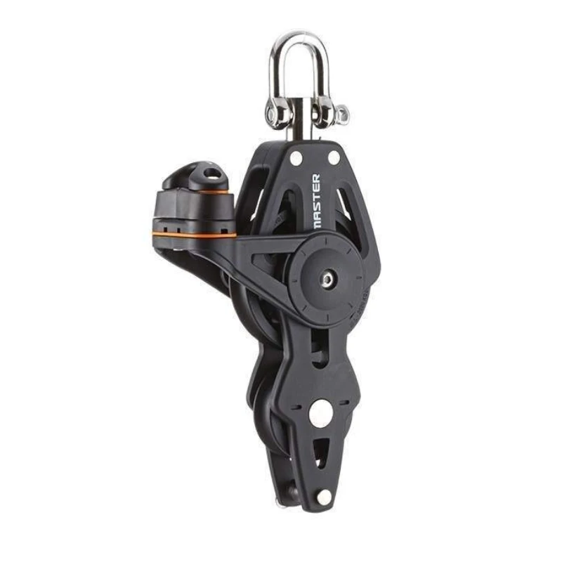 

35mm wheel diameter 8mm wire diameter single wheel/extended/ring buckle/clip rope + marine bearing pulley