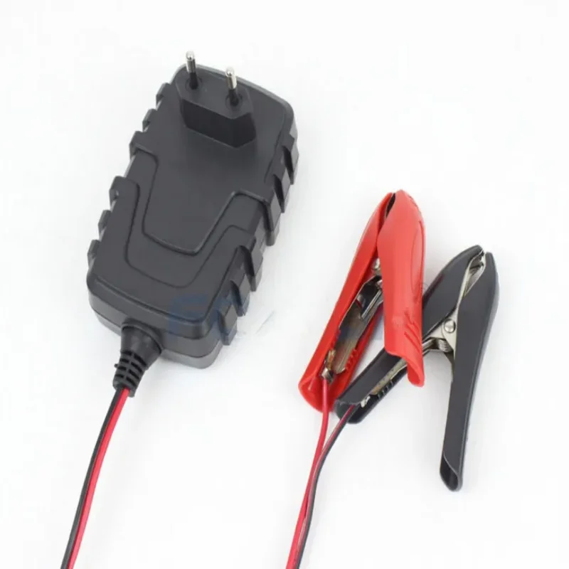 6V 12V 1A Automatic Smart Battery Charger Maintainer for Car Motorcycle Scooter Deep Cycle AGM GEL VRLA Battery Charger