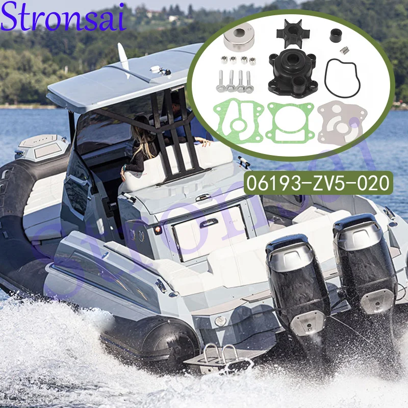

06193-ZV5-020 Сервисный комплект крыльчатки водяного насоса для подвесного двигателя Honda 4-тактного BF35 BF40 BF45 BF50 06193-ZV5-020 06193-ZV5-010 18-3282