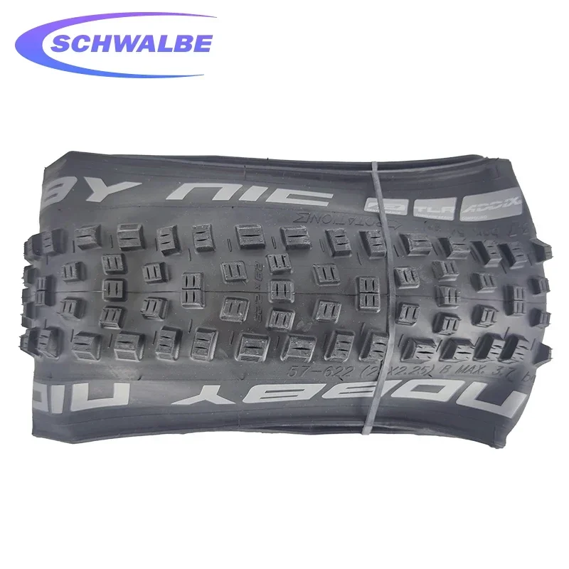 SCHWALBE Original NOBBY NIC 29x2.25 Tubeless Black Folding MTB Bicycle Tire for Tour and All-Mountain XC Tracks Bike Parts