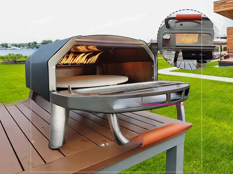 

High Quality Automatic Portable Gas Pizza Oven for Household Use