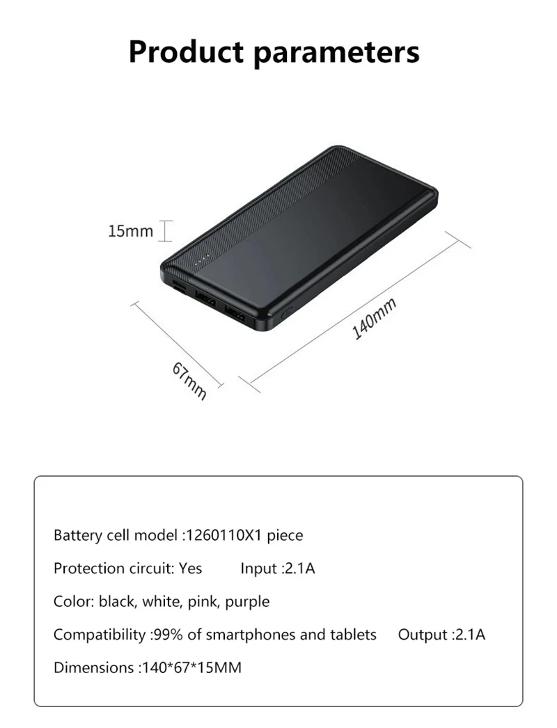 VIVO 100000mAh 120W قدرة عالية سوبر شحن سريع قوة البنك نوع C بطارية خارجية محمولة آيفون سامسونج Xiaomi