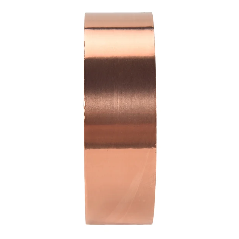 ABHT-5Pcs 30Mm X10M Copper Foil Tape Adhesive EMI Shielding Guitar Slug Snail Barrier Tool