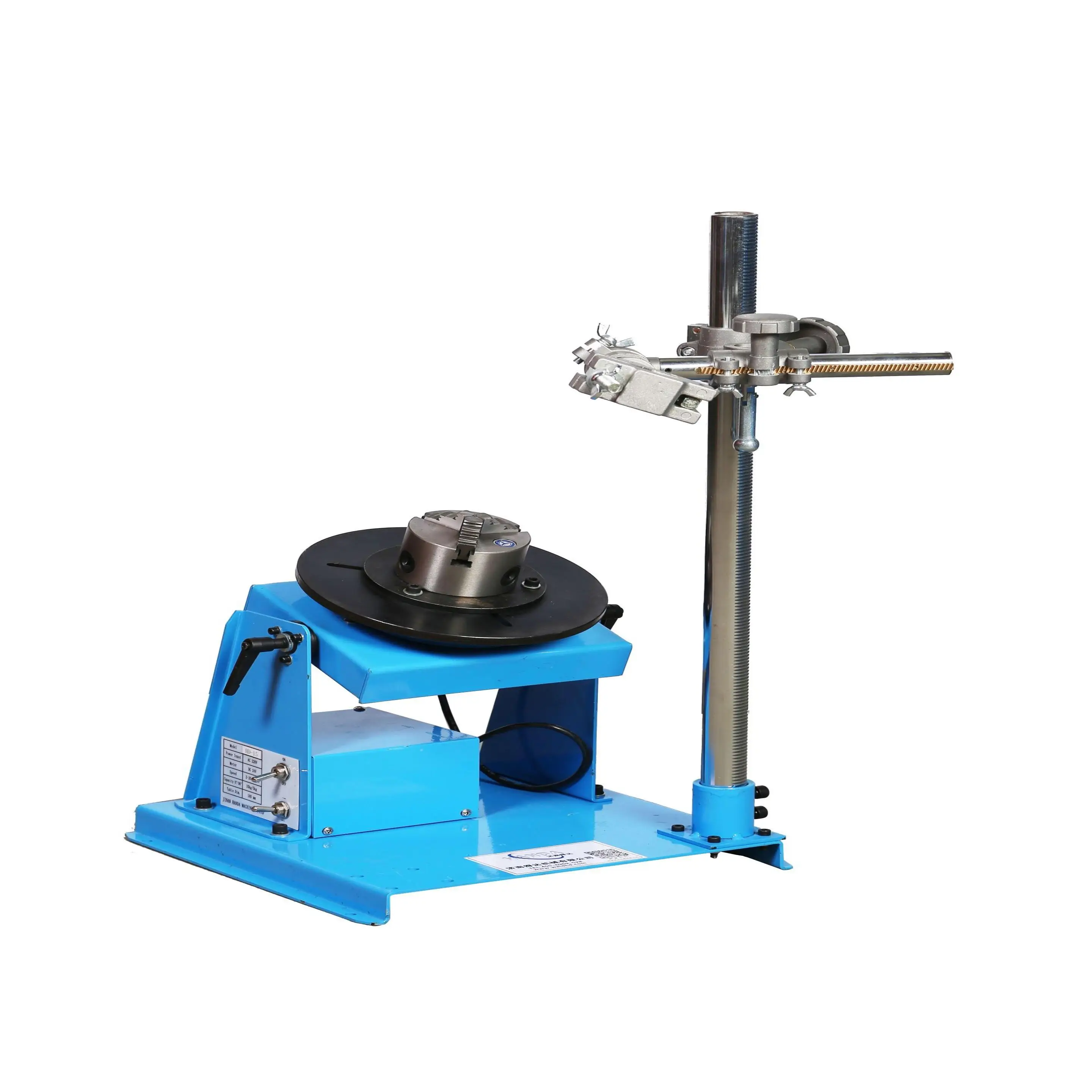 

HD-15 Welding Positioner with K1180 Chuck Gun Bracket for Welding Engineering High-Duty Welding Machine Welder