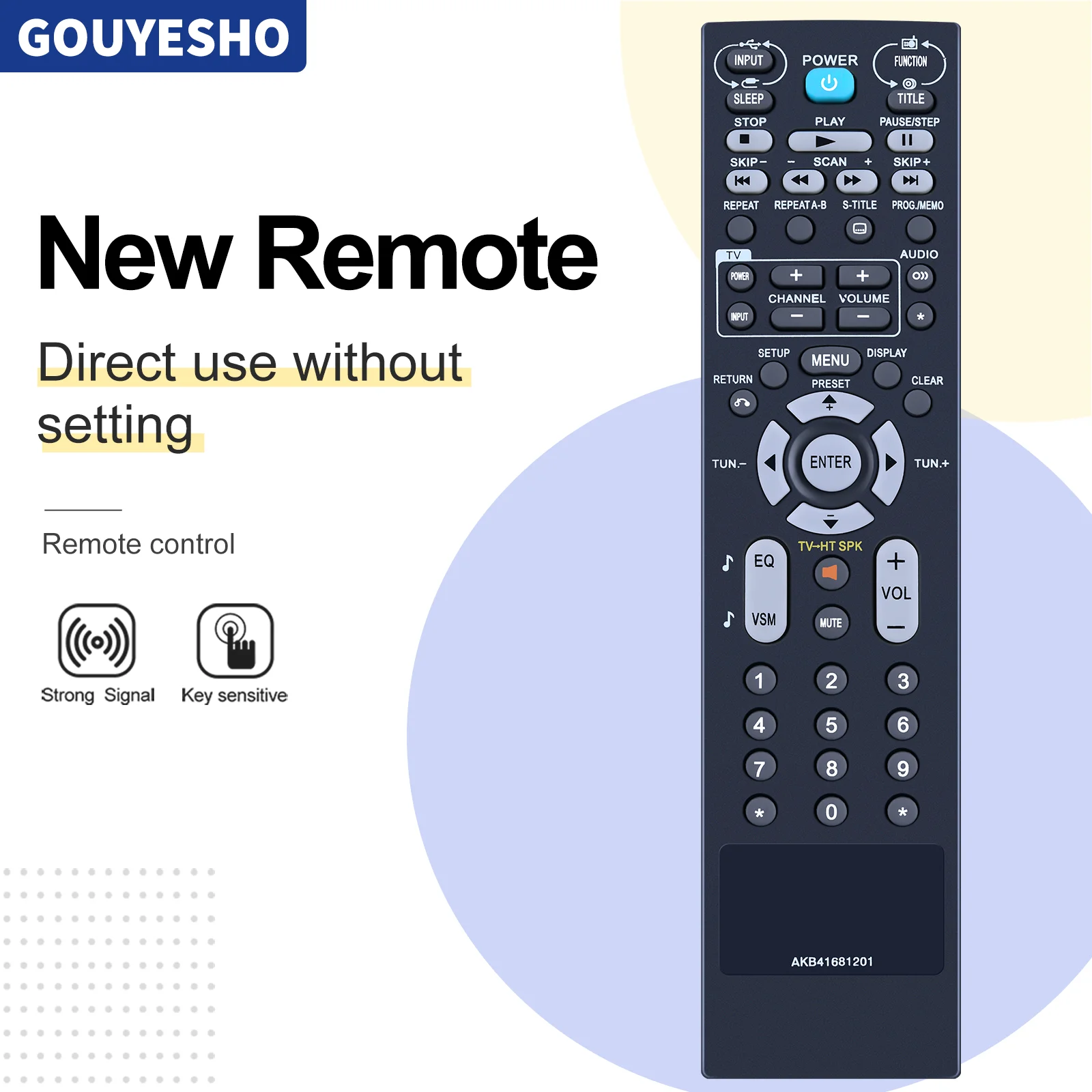 Télécommande TV pour Home Cinéma L/G, AKB41681201, LHT854 HT963PA LHT584 HT963SA, Nouveau