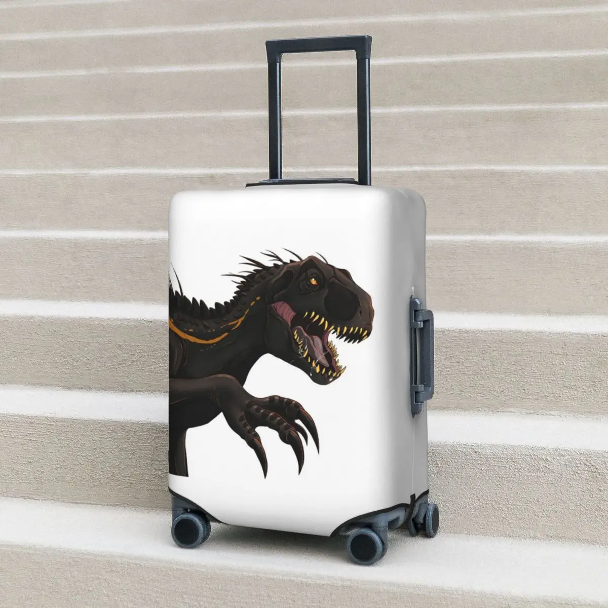

Чехол для чемодана «Мир Юрского периода» Indoraptor, эластичные защитные чехлы для дорожного багажа на 18-32 дюймов