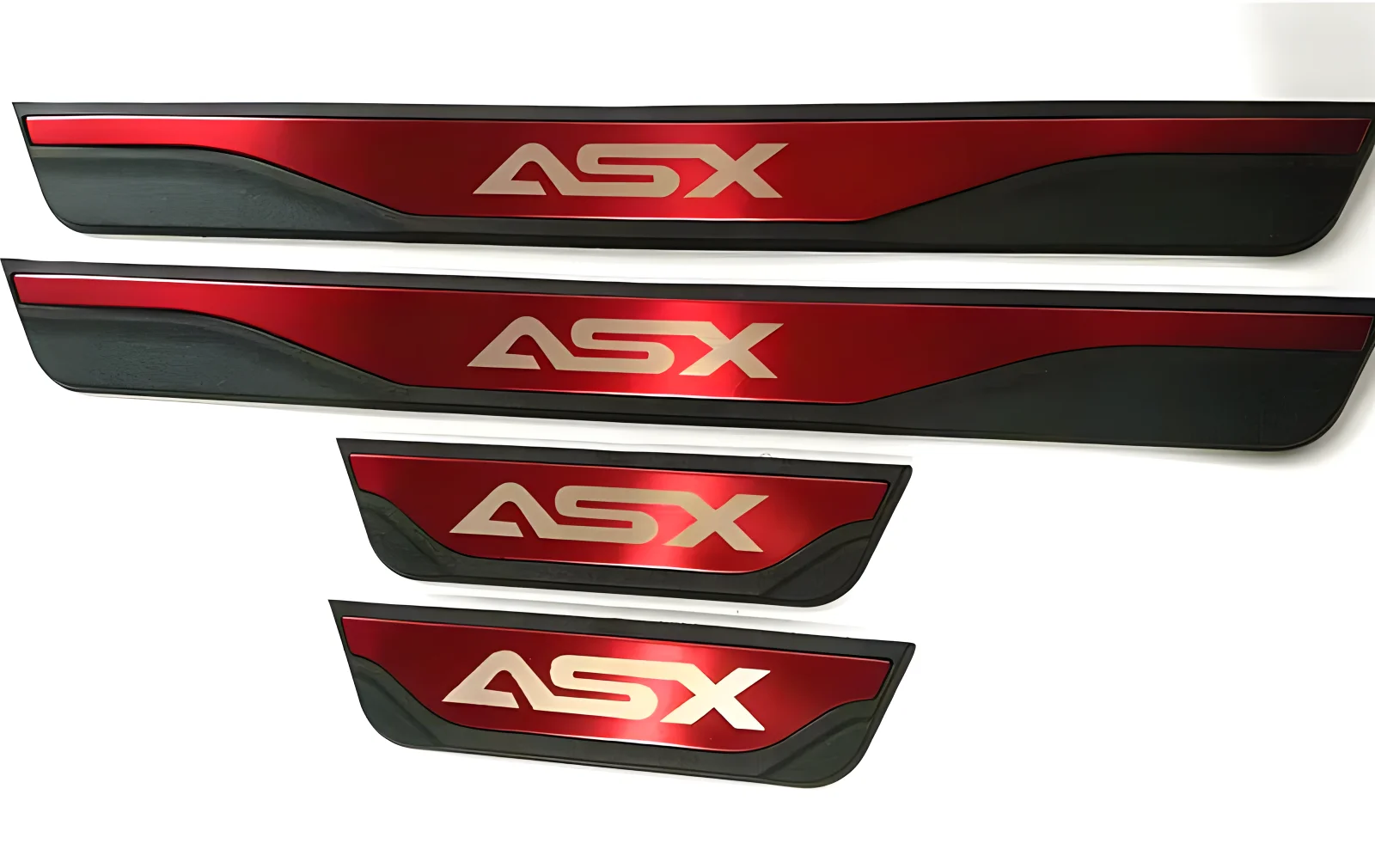 Auto door sill plate scuff plate trim for mitsubishi asx 2013-2019, car accessories,free shipping