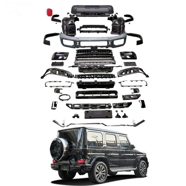 

Accessories PP Kit for W465 Body Kit Part Upgrade to G63 Body Kit Front Bumper Rear Bumper Bumper