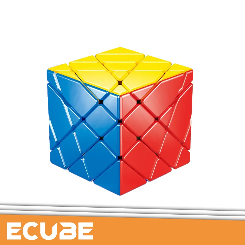 [ECube] Fanxin 4x4 Axis Cube Stickerless Cubo Magico Cube Educational Toy Gift Idea