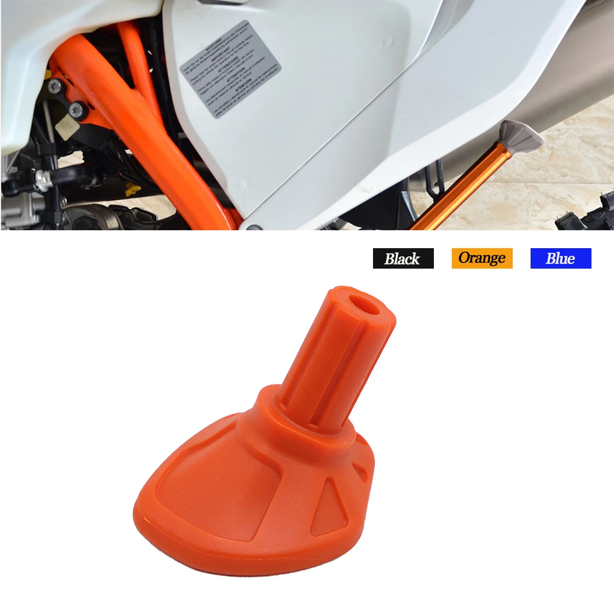 

Motorcycle Accessories Kickstand Plate Kick Side Stand Base Pad For KTM XC XCW XCF EXC EXCF 150-500 For Husqvarna FE FX TE TX