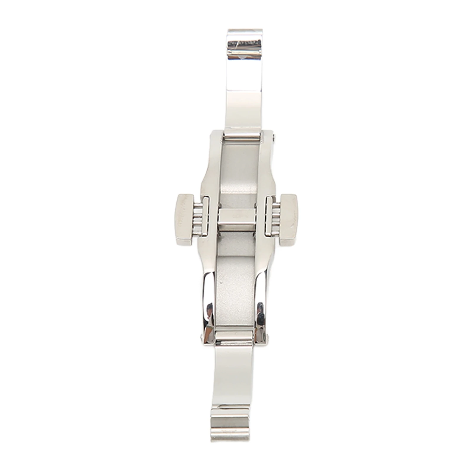 Watch Depolyment Clasp Stainless Steel Folding Deployment Clasp Push Button Buckle Watch Accessory