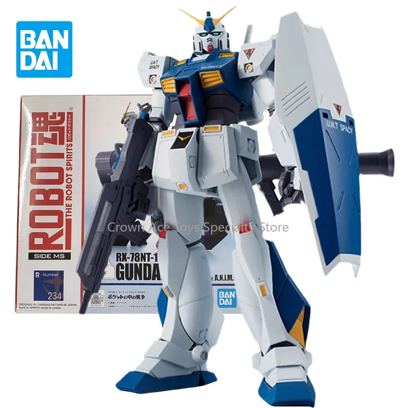 

Bandai Genuine Figure Gundam Model Kit Robot Spirits RX-78NT-1 Gundam NT-1 Collection Gunpla Action Figure Model Boys Toys Gifts