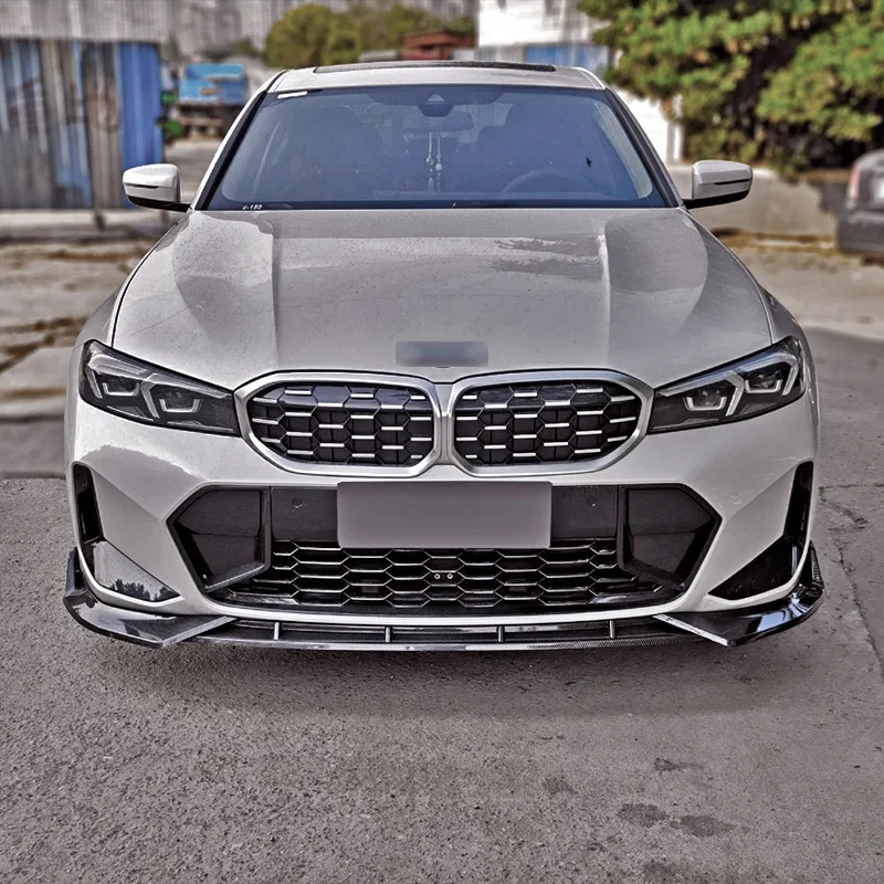 2023 G20 BMW 3 Series 320 330 Front Bumper Splitter Lip Spoiler Skirts Body Kit - Enhance Your Car's Aesthetic & Performance