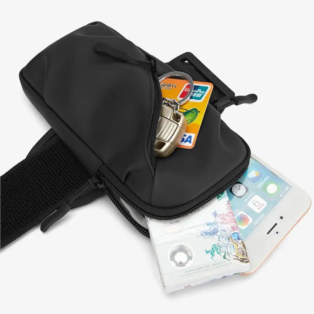 الهاتف المحمول الذراع حقيبة المشي لمسافات طويلة السفر الجري الركض قابل للتعديل كيس التخزين اللياقة البدنية تجريب حامل الهاتف المحمول