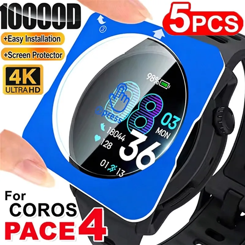 1-5Pcs 1-5Pcs Tempered Glass for COROS PACE 4 Sport Watch Anti-scratch Screen Protector with Install Kit Full Coverage Film for Pace4 - Aliexpress Deal