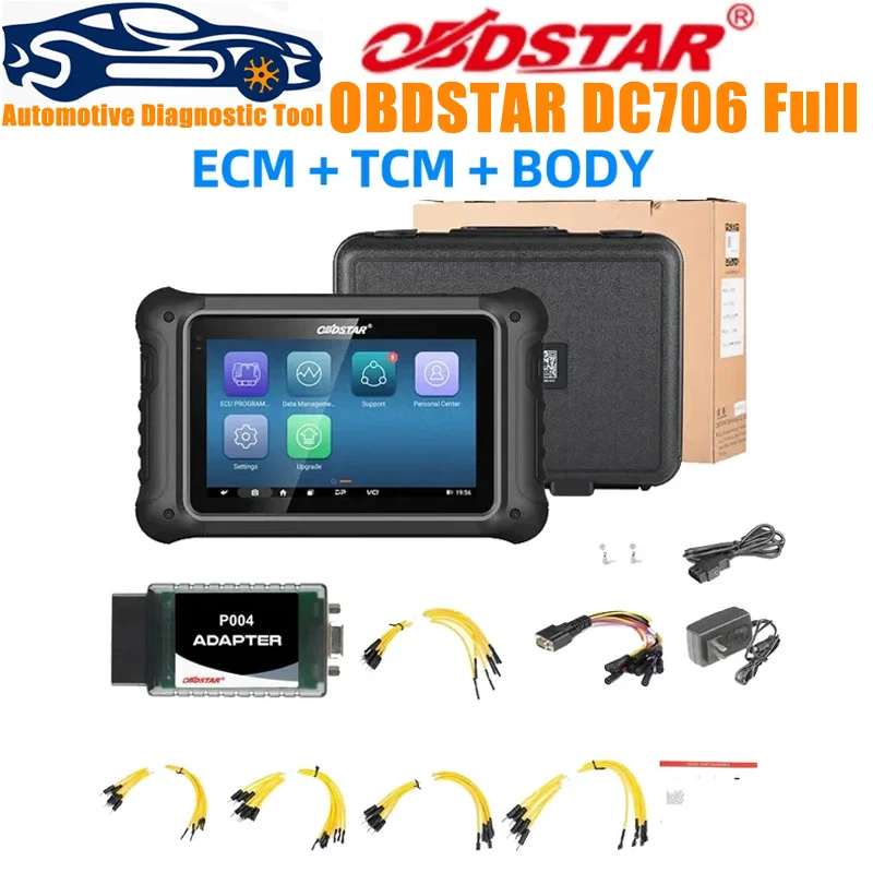 [Full Version] 2024 OBDSTAR DC706 ECU Tool for Car and Motorcycle with ECM+TCM+BODY ECU Clone by OBD or BENCH