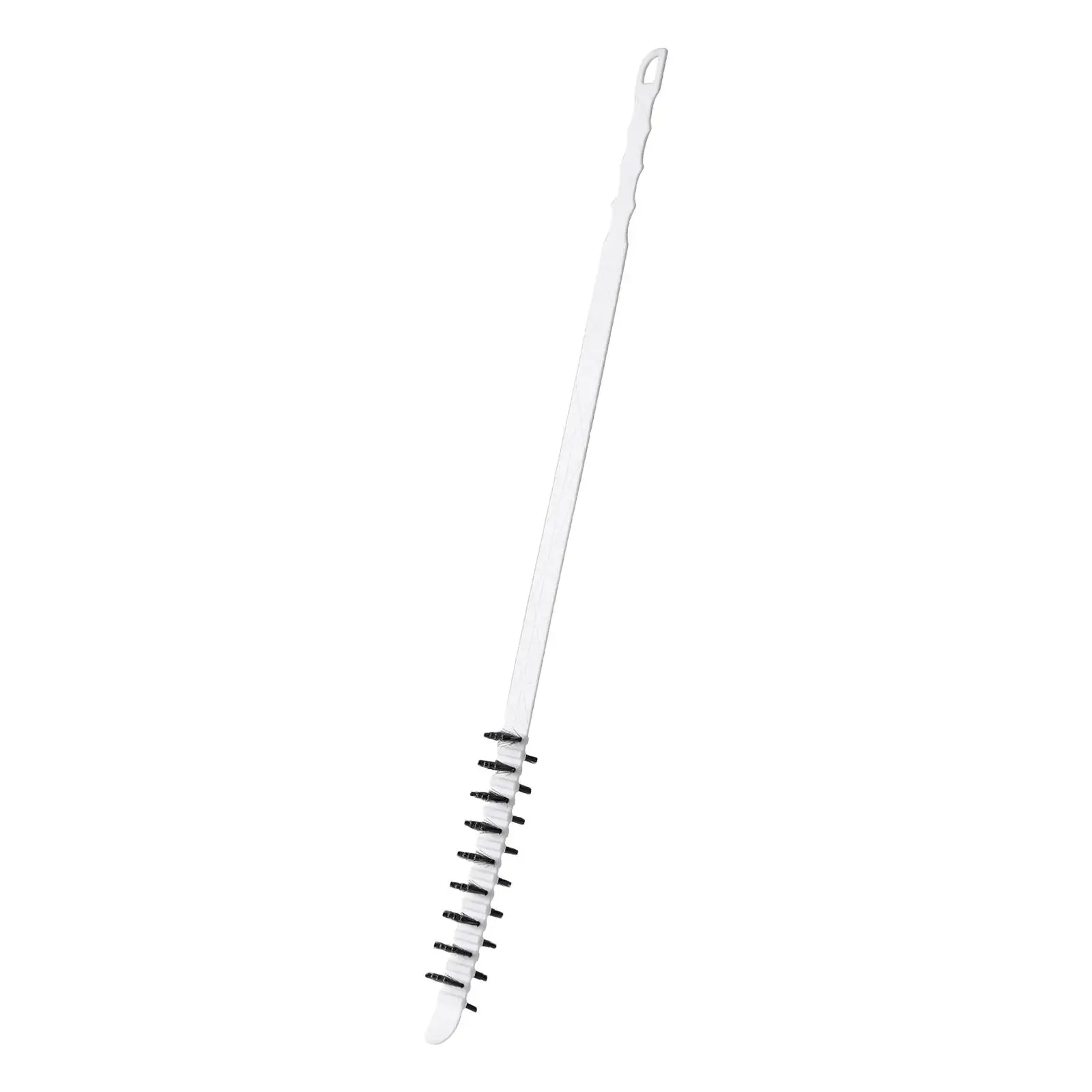 Portable Clothes Dryer Brush with Nylon Bristles for Vent Pipe Cleaning and Dust Removal Under Furniture Appliances