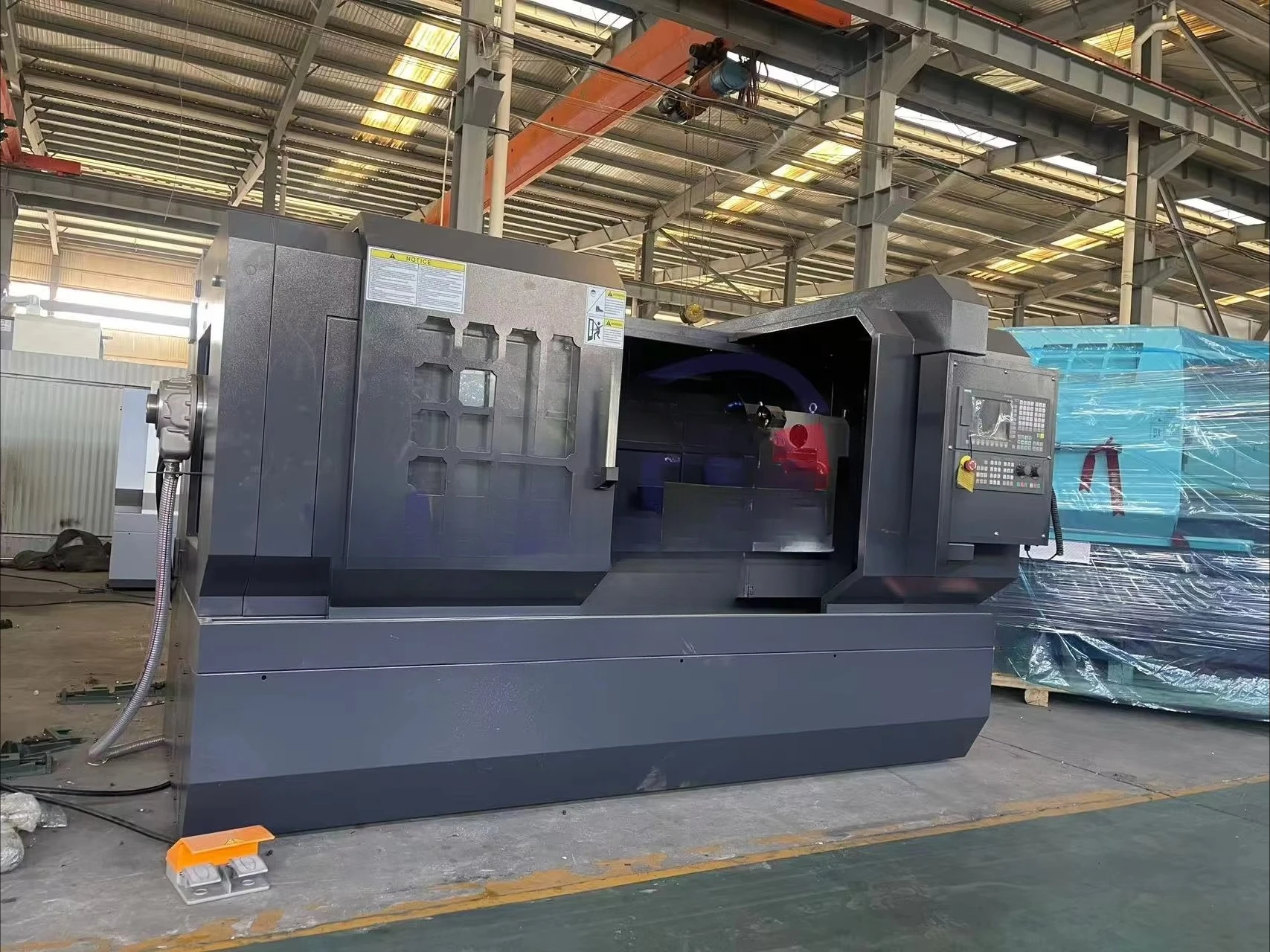 Chinese Manufacturer's Heavy Duty Horizontal CNC Lathe CK6150  Control System High Speed Metalworking Machine Tool