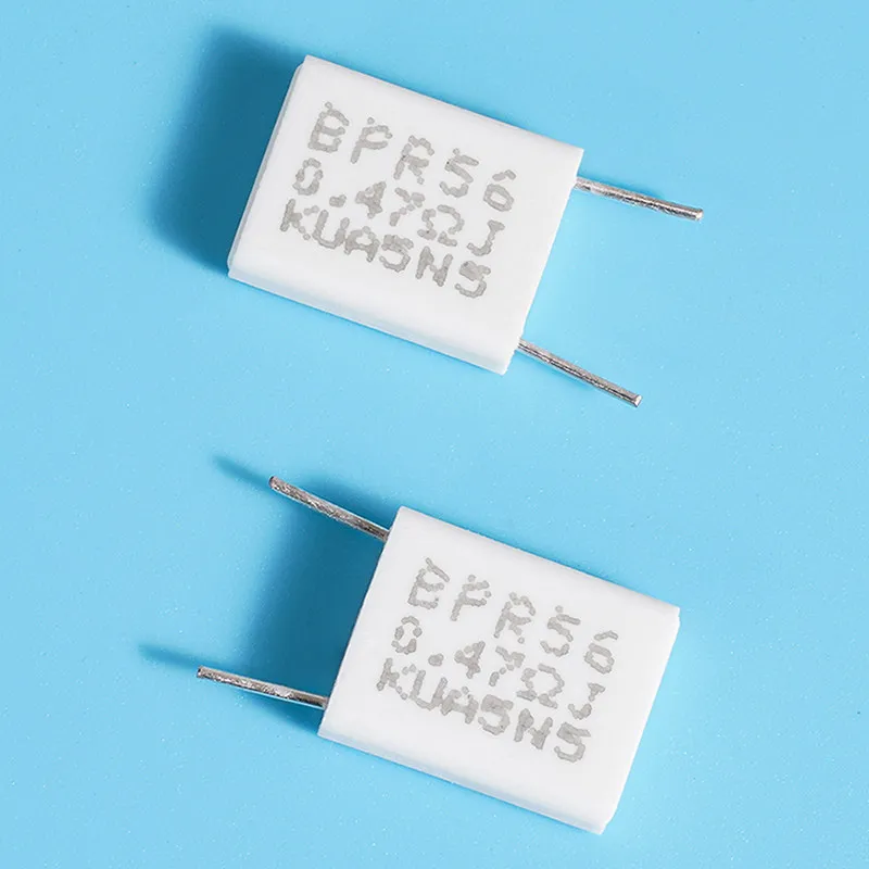 100pcs   Resistor 0.47Ohm 5W Cement Non-inductive for Emitter Output