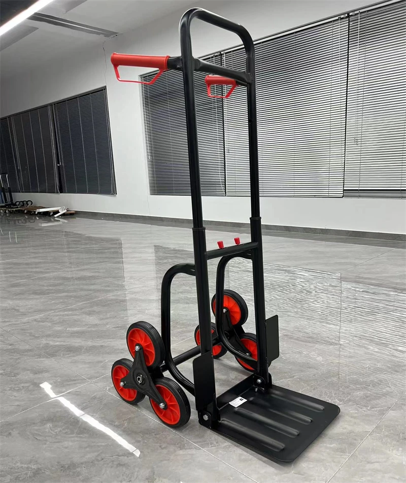 

Loading 150kg Stair Climbing Trolley Dolly Climber Hand Truck Cart