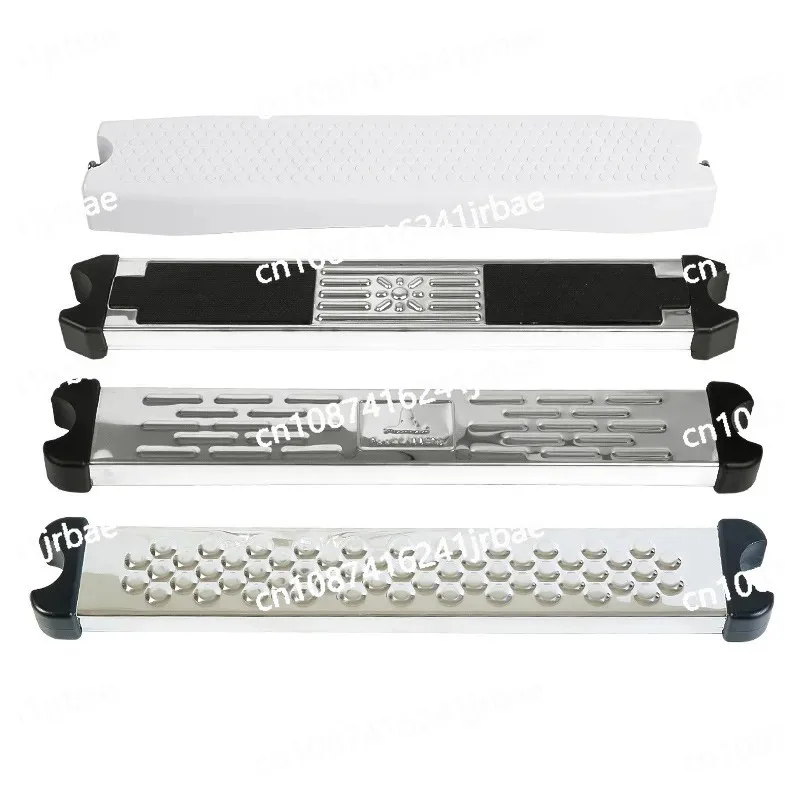 304 Stainless Steel Thickened Ladder Pedal with Non‑Slip Rubber Pad for Hot Spring Pool