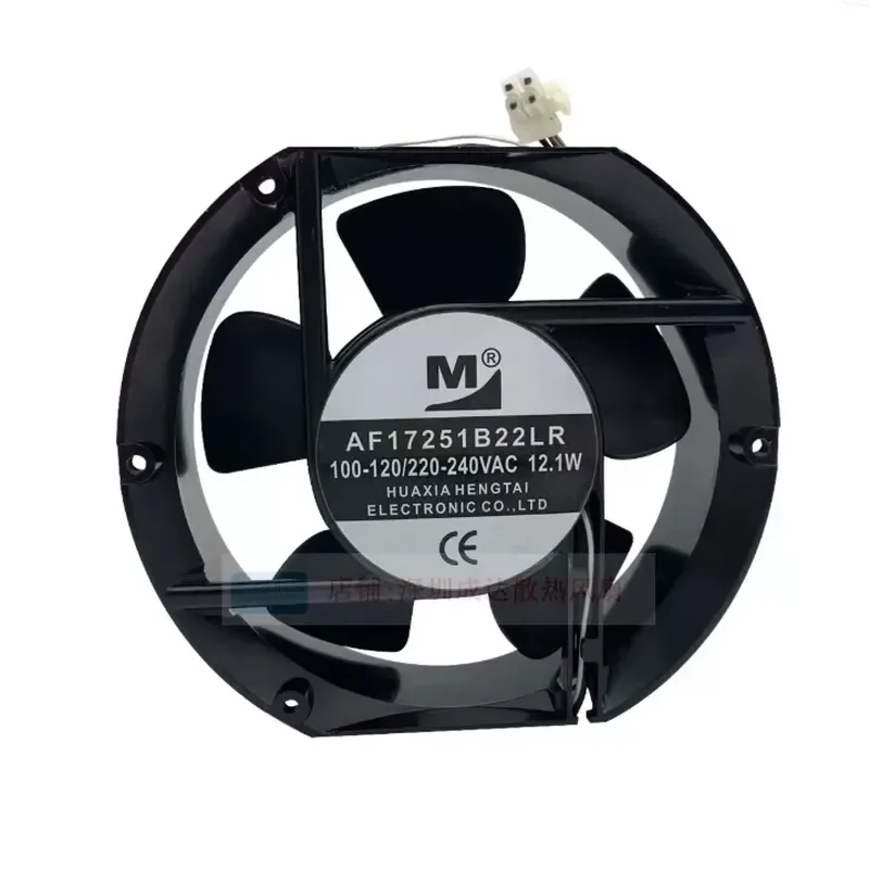 For Yimeng AF17251B22LR 100-120/220-240VAC 17251 12.1W Dual Voltage Fan
