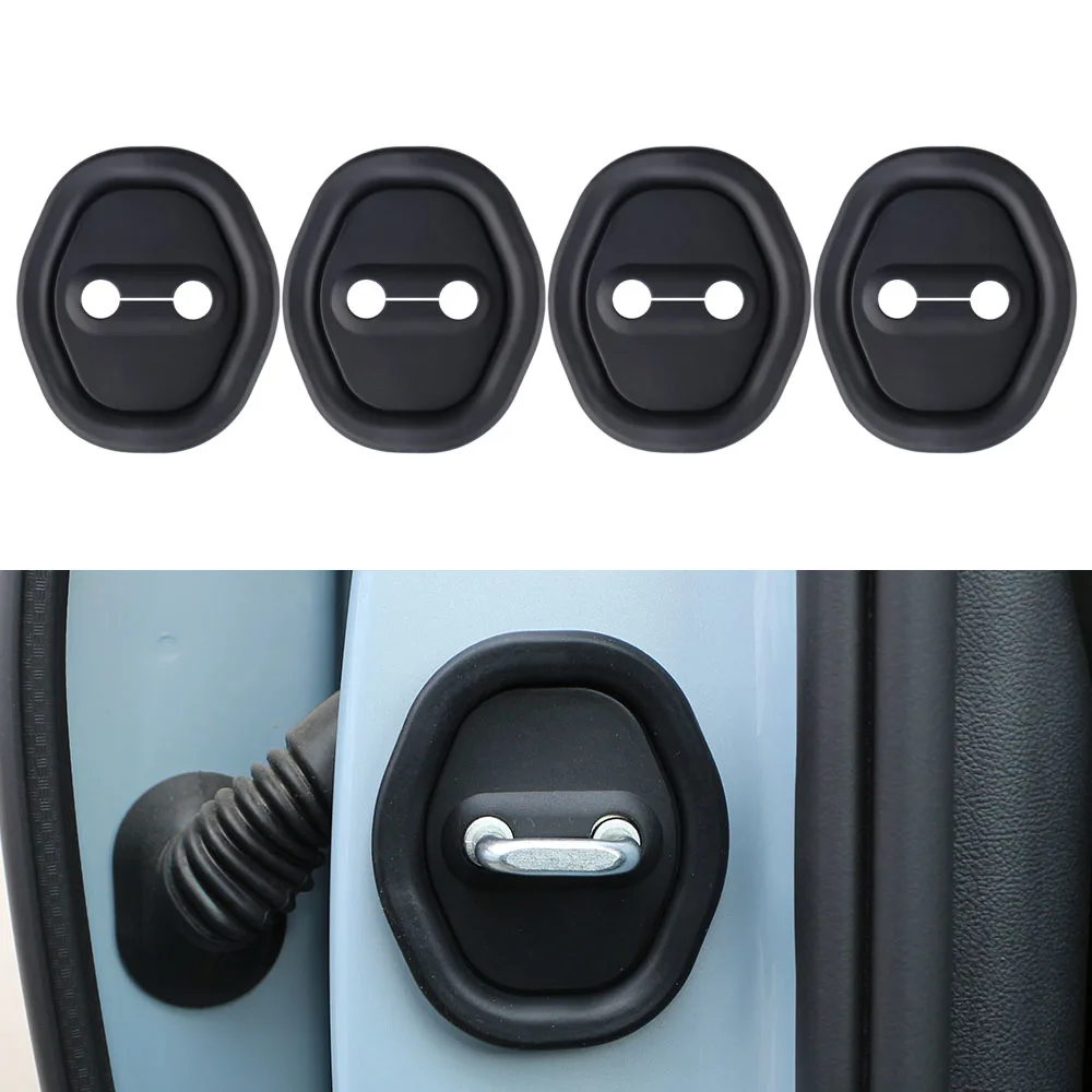 

For BYD Atto 3 Dolphin Mini Seagull Dolphin Surf Door Lock Cover Door Shock Absorber Protector Door Lock Latches Accessories